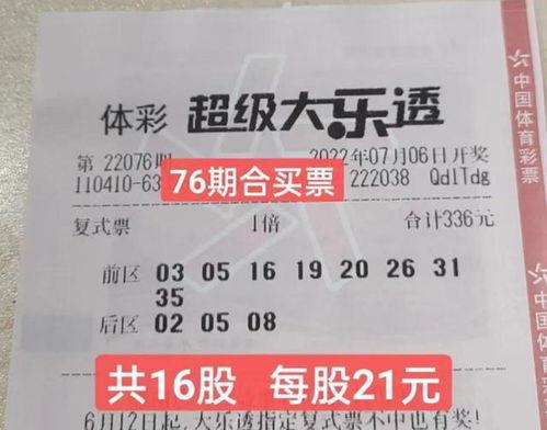 大樂透076期開獎得主,幸運得主喜提巨額獎金