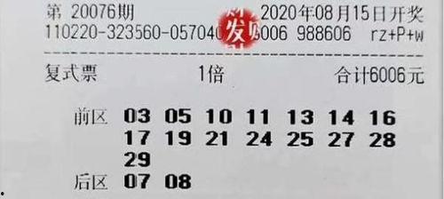 大樂透076期開獎得主,幸運得主喜提巨額獎金